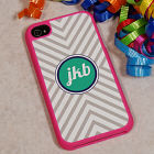 Zig Zag Stripes iPhone 4 Cover U614529x
